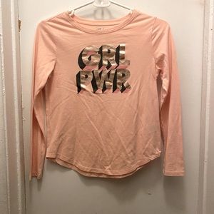 New girls long sleeve shirt
